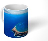 Mok - Molokini Krater in Maui vanuit vogelperspectief - 350 ML - Beker