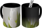 Magische Mok - Foto op Warmte Mok - Afbeelding van meerdere tulpen - 350 ML