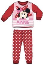 Disney Minnie Mouse Pyjama - rood - Maat 86 (24 maanden)