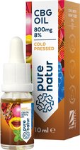 Pure Natur | CBG 800 | 8 % 10 ml | Broad Spectrum MCT Oil