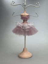 Sieradenhouder in model van een paspop ( Ballerina)