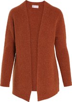 Cassis - Female - Open cardigan  - Roodbruin