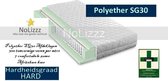 Caravan -  Royal Elite Medical Matras - Polyether SG30 Pocket Cooltouch  25 CM - Stevig ligcomfort - 80x190/25