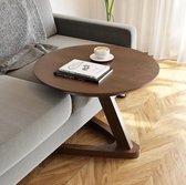 Ellanora® Ronde salontafel - C-vormige salontafel - ontwerp klein nachtkastje - eenvoudig klein bureau - Koffietafeltje - Bijzet tafel