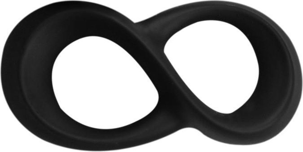 Goedkoopste Ballstretcher Cockring – Dikke Penisring Dubbele Cockring – Flexibele Penisring met Ball Stretcher – Vloeibaar Siliconen