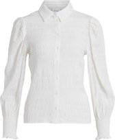 Vila VIMAR L/S TOP Cloud dancer Dames - Maat 42