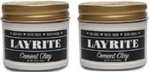 Layrite Cement Pomade - Duo Pack