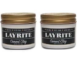 Layrite Cement Pomade - Duo Pack