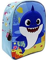 Baby Shark Peuterugzak Papa Haai - 29 x 24 x 9 cm - Blauw