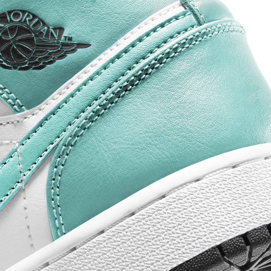 jordan 1 mid igloo island green