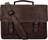 Spikes & Sparrow  Aktetas / Tas   - 103525 -  Leer - bruin