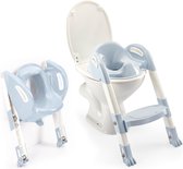 Support de toilette Thermobaby avec marchepied KiddyLoo Blauw