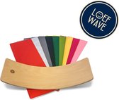 LOEF WAVE Original® - Balance Board – Olivia Green – balansspeelgoed – balanstrainer – balansbord kinderen – balansplank
