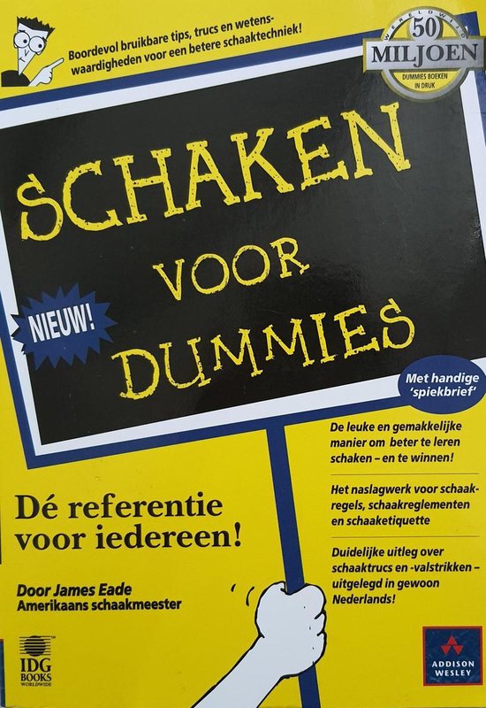 Schaken voor Dummies, James Eade 9789067899710 Boeken bol