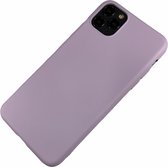 Apple iPhone Xs Max - Silicone hoesje Renee paars - Geschikt voor