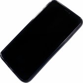 Apple iPhone X / Xs - Silicone glitter hoesje Lauren zwart - Geschikt voor