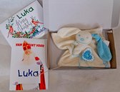 Baby-Knuffel- van de Sint/Kerstman-Kraam cadeau-Geboorte-Cadeau