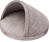 Dog's Lifestyle hondenmand Snuggle Cave Taupe 65cm ( ook in bruin, grijs en antraciet )