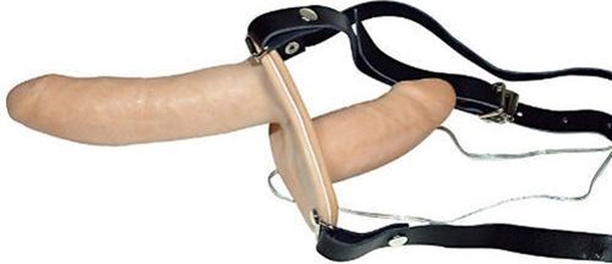 Goedkoopste Dubbel Vibrerende Strap-on - Sextoys - Dildo's - Toys voor dames - Strap on