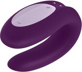 Satisfyer Double Joy Koppel Vibrator- Paars - Sextoys - Koppel Toys -  -