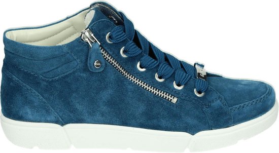 Ara 1214435 - Volwassenen VeterlaarzenHalf-hoge schoenen - Kleur: Blauw -  Maat: 38.5 | bol.com