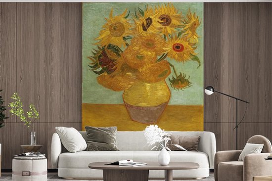 Papier peint - Papiers Papier peint photo Tournesols - Vincent van Gogh - Largeur 195 cm x hauteur 240 cm
