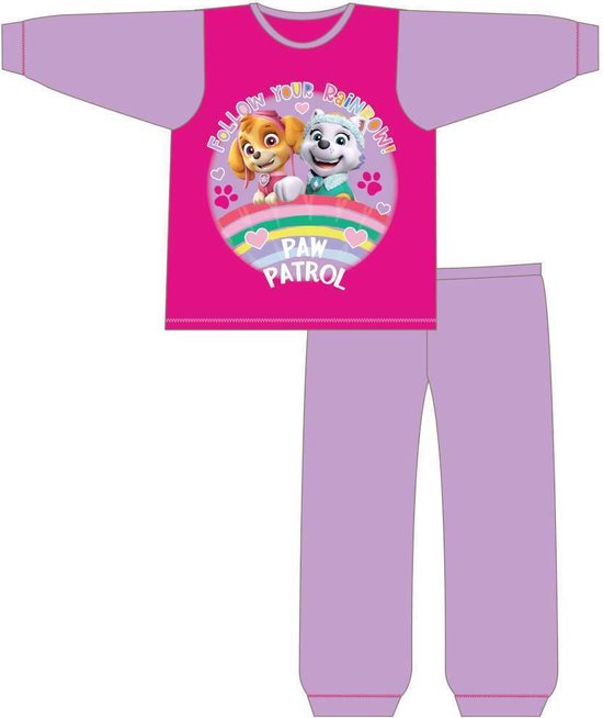 Paw Patrol pyjama - roze - PAW Patrol pyjamaset - katoen