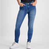 Cars Jeans Vrouwen OPHELIA Denim Skinny High waist Stone Used - Maat 33/32