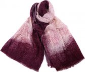 Sjaal in gevlekte stijl - Bordeaux - FOXbyRen