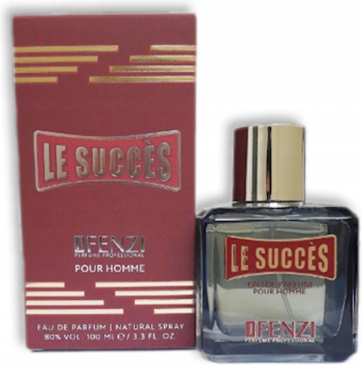 Merk geuren voor een eerlijke prijs - JFenzi - Eau de Parfum - Le Succes - 100ml - 80% ✮✮✮✮✮