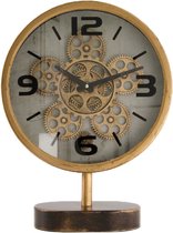 Wandklok - clock metal 30x13x41cm - metaal - 30x13x41