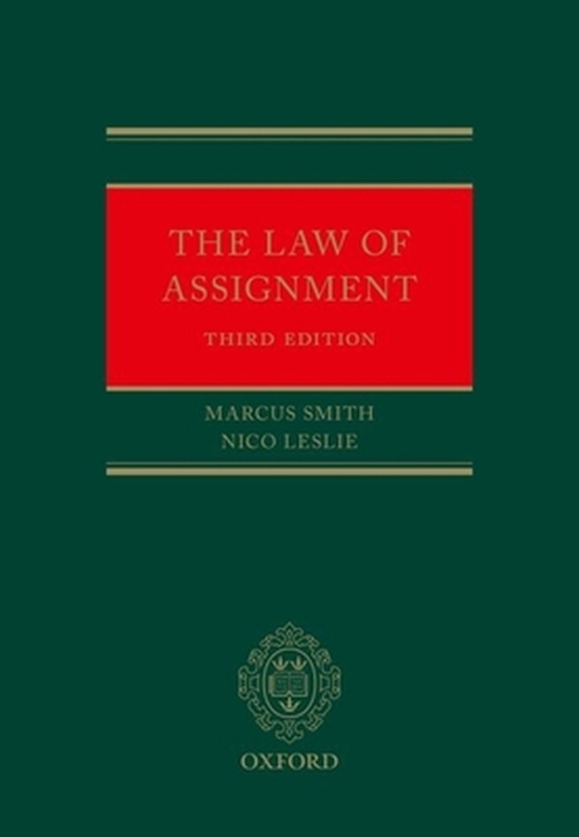 The Law of Assignment - Marcus Smith