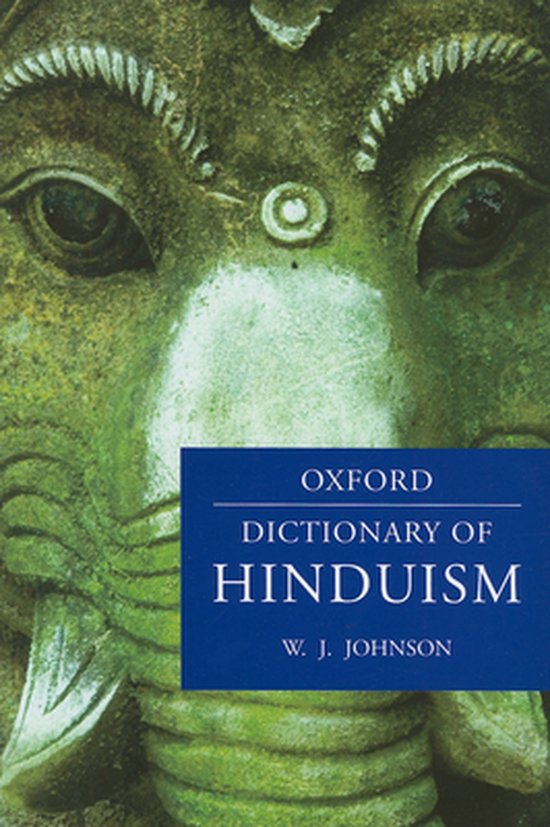 A Dictionary of Hinduism - cover