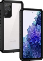 Hoesje Waterdicht voor Samsung Galaxy S20 Plus - Samsung S20 Plus Siliconen Shock Proof Hoesje Case met Versterkte rand - Compatibel met Samsung Galaxy S20 Plus Screenprotector - D