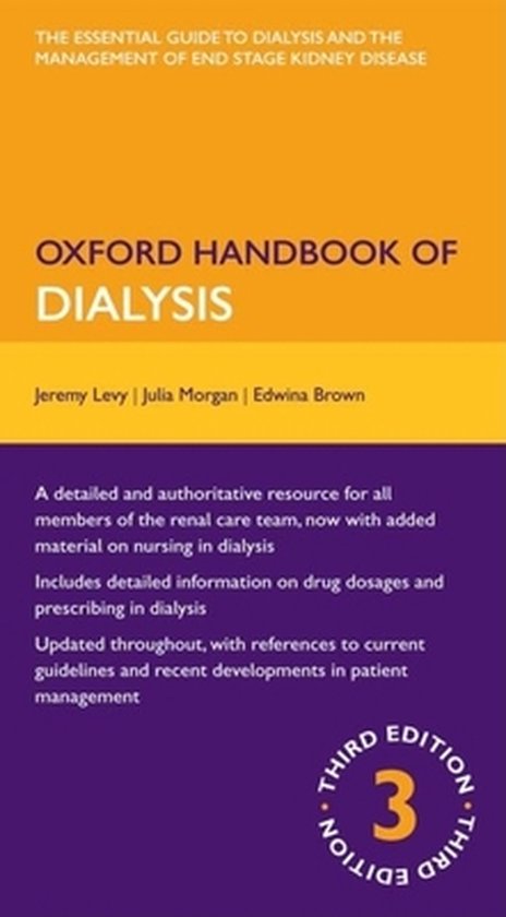 Oxford Handbook Of Dialysis - cover