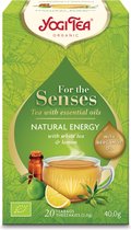 Yogi Tea - Tea for the senses natural energy - 40 g (20 zakjes)
