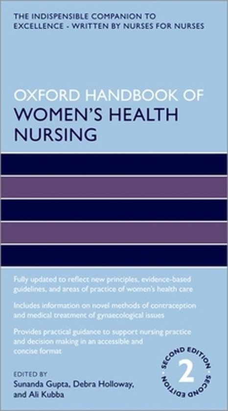 Oxford Handbooks in Nursing- Oxford Handbook of Women's Health Nursing