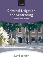 Criminal Litigation And Sentencing