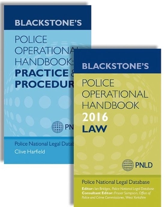 Blackstone's Police Operational Handbook 9780198743392 Pnld