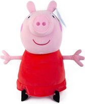 Peppa Pig Pluche Knuffel XXL 80 cm | Varkentje Plush Toy | Speelgoed knuffelpop knuffeldier voor kinderen jongens meisjes | Grote varken dieren dierentuin knuffeltje extra groot XL