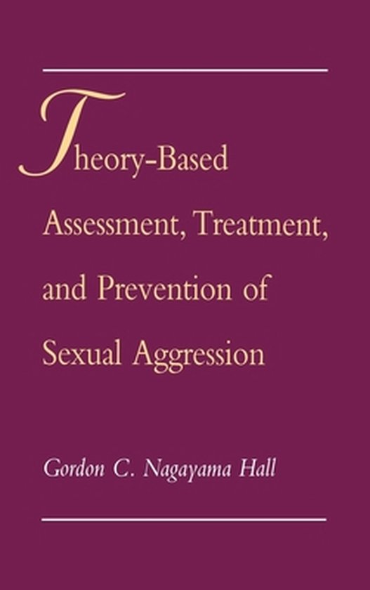 Theory-Based Assessment, Treatment, and Prevention of Sexual ... - cover