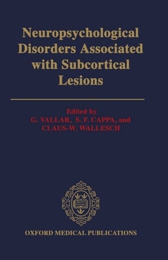 Neuropsychological Disorders associated with Subcortical Les ... - cover