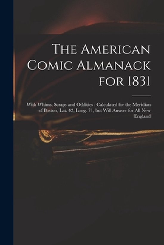 Foto: The american comic almanack for 1831