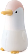 Pinguin Zeepdispenser - Zeeppompje - Zeepdispenser Automatisch - Dispenser Desinfectie - Zeeppompje Vrijstaand - Roze