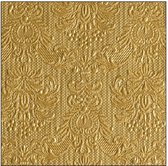 Ambiente - Papieren Servetten 25 Elegance Gold - FSC Mix - 12.5x12.5 cm