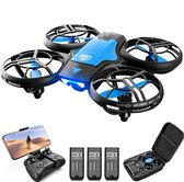 J.S & I.R®️ Mini drone (1080 pixel 2 x bat.) - 40 Min. – Incl. Opbergtas & 2 Accu’s Kerst Sinterklaas Cadeau Black Friday