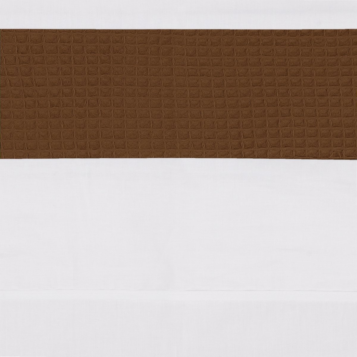 BINK Bedding Ledikantlaken Wafel (Pique) Caramel 100 x 150 cm