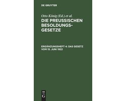 Das Gesetz Vom 15. Juni 1922