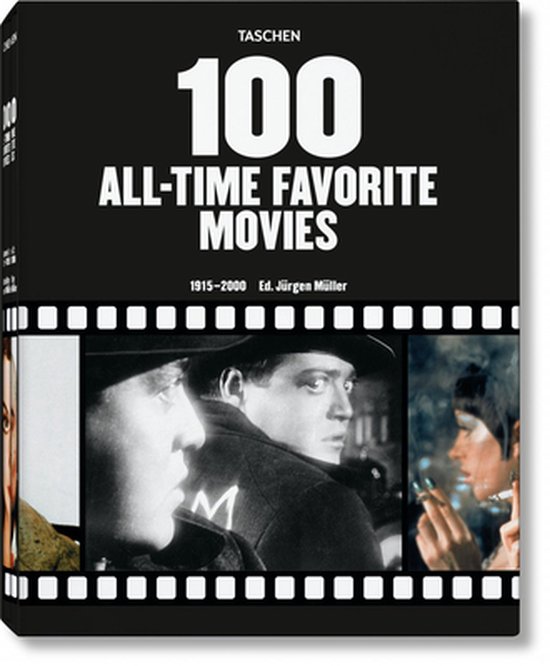Cover van het boek '100 All-time favorite Movies'