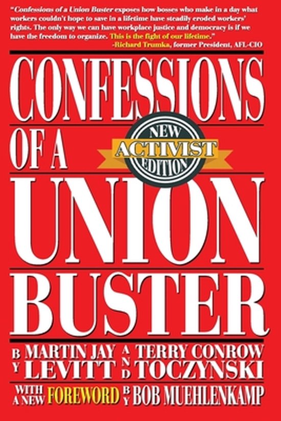 Confessions of a Union Buster - cover
